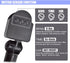 12V DC LED Motion Sensor Flood Light 10W Mini IP65 Waterproof Outdoor Light 900LM,6000K,Daylight White Security Light with PIR,80W Halogen Bulb Eq...