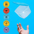 Premium Attached Food Storage Containers, Permanently Attached Plastic Lid, Never Lose & Space Saving Organization (10 Pack)...
