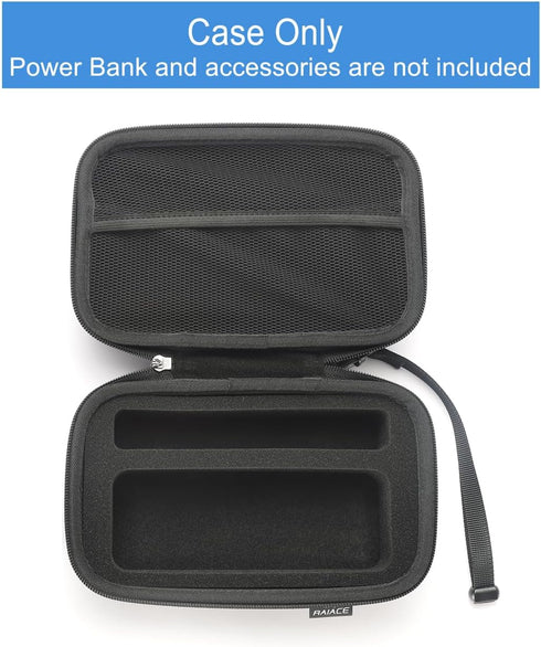 RAIACE Hard Travel Storage Case Compatible with Anker 27,650mAh 250W PowerBank + Anker 100W Charging Base. (case only) - Black...