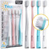 Extra Soft Toothbrushes for Adults, Nano Toothbrush 20,000 Ultra Fine Bristles for Sensitive Gums, Gentle Adult Toothbrush for Gum Care, Deep Clea...