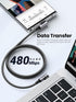 UGREEN 100W USB C to USB C Cable, 90 Degree Type C Cable for iPhone 15/15 Plus/15 Pro/15 Pro Max, MacBook Pro 2022, iPad Pro 2022, Samsung Galaxy ...