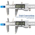 Digital Caliper, 1 Pack 6in Electronic Digital Caliper Measuring Tool, Construction with LCD Screen, Easy Switch from Inch to Millimeter(1 Pack, 6...