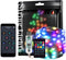BTF-LIGHTING RGB IC WS2812B USB Twinkle Smart Fairy Light String 32.8FT 100pixel Black Wire Music Bluetooth Mesh APP IR Remote DIY Control Sync Co...
