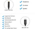 USB C Headphone Adapter, 2 Pack Pixel 2 Headphone Adapter USB-C to Headphone Jack Adapter 3.5mm Audio Hi-Res with DAC Compatible with Google Pixel...