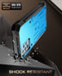 Poetic Revolution Case for Samsung Galaxy A72, Built-in Screen Protector Work with Fingerprint ID, Full Body Rugged Shockproof Protective Cover Ca...