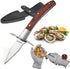 Oyster Knife,Oyster Shucking Kit, Oyster Shucking Knife With Comfort Wood-handle,Sturdy And Sharpness Oyster Knives,Oyster Shucker With 5 leve Pro...
