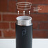 Drinkpod Grunwerg HCF-200BK Vacuum Insulated Capsule Flask, Stainless Steel, Black, 200ml...