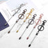 12Pcs Beadable Keychain Bar Bulk, Colorful Plating Alloy Beaded Keychain, Blank Keychain Making Supplies DIY Keychain Supplies for Pendant DIY Pro...