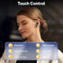 GNMN Wireless Earbuds Bluetooth Headphones Deep Bass Stereo Sound Ear Buds Waterproof Earphones 68Hrs Playback with Wireless Charging Case & Mic f...