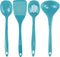 Calypso Basics by Reston Lloyd Melamine Utensil Set, 4-Piece, Turquoise...