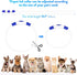 Led Dog Collars for Small Dog,Vizpet XS Light up Adjustable Collar USB Rechargeable Bright Safety Pet Collar for Cats Dogs(Blue)...