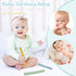 Baby Teether Tubes Teething Toys, 4 Pack silicone Hollow Teething Sticks for Babies 0-36 Months Chew Straw Toy Infant Teething Relief Toddlers Tee...