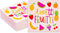 Sparkle and Bash Twotti Fruity Birthday Decorations Paper Cocktail Napkins, 50-Pack - 5 x 5 in Folded, Pink 2-Ply - Absorbent Napkins...
