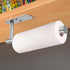 VAEHOLD Adhesive Paper Towel Holder Under Cabinet Mount, Wall Mounted Paper Towel Roll Holder for Kitchen Paper Towel, SUS304 Stainless Steel?Silv...