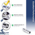 1" Hose ID Barb Fitting Splicer Repair Kit Stainless Steel (Barb OD 1.02") (Pack of 1)...