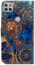 Case for Motorola One 5G Ace, Gorgeous Colours Circle Mandala Leather Flip Phone Case Wallet Cover with Card Slot Holder Kickstand for Moto Motoro...