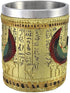 Egyptian Theme Golden Winged Isis Motherhood and Magic Goddess Beer Stein Tankard Coffee Cup Mug Great Gift For Ancient Egyptian Culture Lovers Sc...