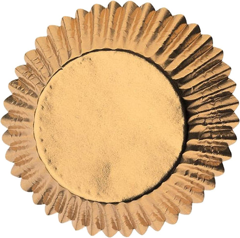 Wilton BAKECUPS GOLD FOIL 24CT, Standard (415-206)...