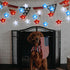 Independence Day String Lights, Impress Life USA American Stars Flag Lighting 4th of July Red White Blue 10ft 40 LEDs with Remote, Powered by Batt...