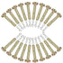 738-04155 Shear Pins(1/4" x 1-3/4") with Clips Compatible with Craftsman/Troy-Bilt/Yard-Man 900 Series Two-Stage Snow Thrower Models, 2007 and Aft...