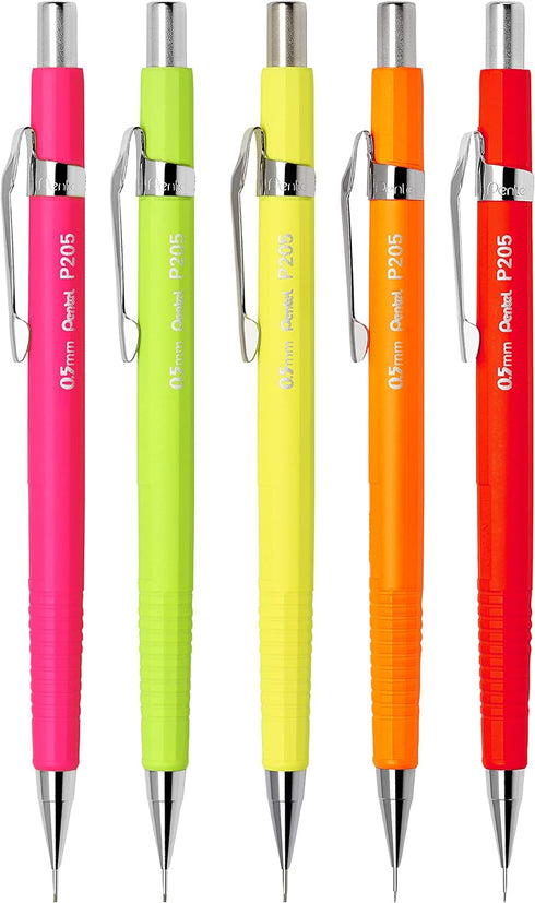 Pentel P205-F - Sharp Mechanical drawing pencil 0.5 mm, Barrel Yellow...