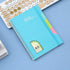 CAGIE Hardcover Spiral Notebook 5x7 Lined Journal Notebook 8mm Ruled 80 Sheets in Total, 1 Subject A5 Spiral Work Notebook for Study and Notes wit...