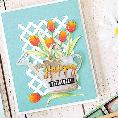 HERO ARTS Dies, us:one size, Watering Can And Flowers...
