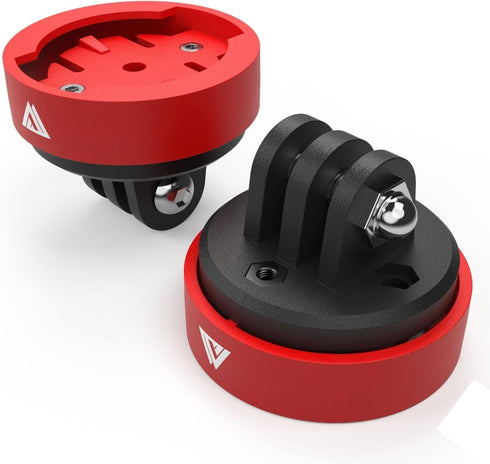 KOM Cycling TG03 Adapter Quick Release Series CM06 Mount, Stem Mount, Integrated Mount (Red TG03 Adapter)...