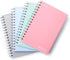 TWONE Graphing Notebook, Spiral Graph Notebook with 80 Sheets/160 Square Grid Paper, 5.5 x 8.25 Inches (1 Pack)...