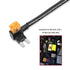 DRL Wiring Harness 7 inch LED Headlight Conversion Cable for Wrangler JK TJ or Trucks Motorcycle...