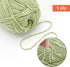 NICEEC 3 Skeins Soft Cotton Yarn 5ply Baby Cotton Yarn for Knitting Crochet Baby Weight Yarn Cotton Blend Yarn Total Length 3×220m(3×240 yds,100g×...