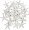LJY 25 Pieces White Resin Pencil Finger Starfish for Wedding Decor, Home Decor and Craft Project, 2.3 Inches...