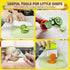 9 Pcs Kids Kitchen Knife Set, Kids Knives For Real Cooking With Cutting Board, Y Peeler, Crinkle Cutter, Sandwich Cutter, Serrated Edges Plastic T...