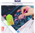 5D DIY Diamond Art Mountain Lake Flowers Large Size Diamond Painting Kits for Adults,Full Drill Crystal Rhinestone Arts and Crafts,Gem Art Paintin...