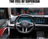 Universal 2 Piece Carbon Fiber Steering Wheel Cover Non-Slip Segmented Car Steering Wheel Covers Steering Wheel Protectors...