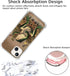 Frog Playing Guitar Case Compatible with iPhone 15, Hippie Cool Music Frog Case for iPhone 15 for Teens Women Men, Trendy Cool TPU Case Cover...