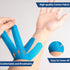 20PCS Sports Tape, Knee Tape Elastic Cotton, Kinesiology Tape Precut Strips Waterproof Breathable Physical Therapy Tape Athletic Tape for Muscle P...