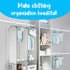 Baby Closet Dividers (Baby Blue) by Eli with Love – Set of 8 Baby Closet Size Dividers for Boys – Ideal Baby Clothes Dividers for Closet – Helps O...