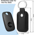 Compatible with Tile Pro 2022 Case, Microfiber Leather Holder Case Protective Cover with Key Ring for Tile Pro 2022 Tracker, 1 Pack (Black)...