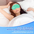2Pack Cold Cooling Eye Mask, Reusable Gel Eye Mask Hot/Cold Therapy Gel Bead Eye Mask with Plush Backing for Headache/Puffiness/Migraine/Stress Re...