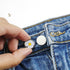 RONYOUNG 100PCS Jeans Buttons Pins with Screwdriver, Jean Buttons for Loose Jeans, Removable Instant Metal Buttons, No-Sew Replacement Buttons for...