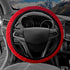 Elastic Stretch Steering Wheel Cover, 15 Inch Universal Anti-Slip Car Steering Wheel Cover for Auto Truck Van SUV, Warm in Winter and Cool in Summ...