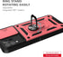 for T-Mobile REVVL 6 Pro 5G Case, T-Mobile REVVL 6X Pro Case with Slide Camera Cover and 2pcs HD Screen Protector, 360° Rotation Ring Kickstand [M...