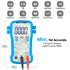 Multimeter 6000 Count TRMS Electrical Tester, Kethvoz 600V Voltmeter Battery Tester Measure AC DC Voltage Current Ohm Capacitance Temperature, Car...