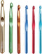 Large Aluminum Crochet Hooks Set 7mm, 8mm, 9mm,10mm, 12mm, 15mm, Big Standard Size Crochet Hooks...