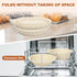 Silicone Banneton Bread Proofing Baskets, (Upgraded) 10 Inch Round & 12 Inch Oval Foldable Sourdough Baking Basket Bread, Set of 2 Foldable Proofi...