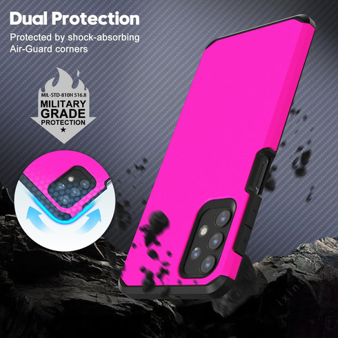 oakxco Slim Protective Case for Samsung Galaxy A23 5G/ 4G, Military-Grade Soft Silicone Rubber & Hard Plastic, Heavy Duty Shockproof Bumper Dual L...
