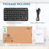 Rii Mini Bluetooth Keyboard,Portable Wireless Keyboard with Backlit,Rechargeable Mini Keyboard for Smart TV/Android TV Box/SmartPhone/HTPC/IPTV, B...