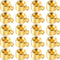 20pcs Crimp Beads for Jewelry Making, Gold Spacer Beads Metal Bead Stopper Crimp Charms for Bracelet Necklace Ends Accessories...
