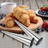 Cream Horn Molds 16pcs Large Size 4.7 inch Baking Cones Stainless Steel Roll Horn Forms Conical Danish Pastry Croissant Cones Moulds...